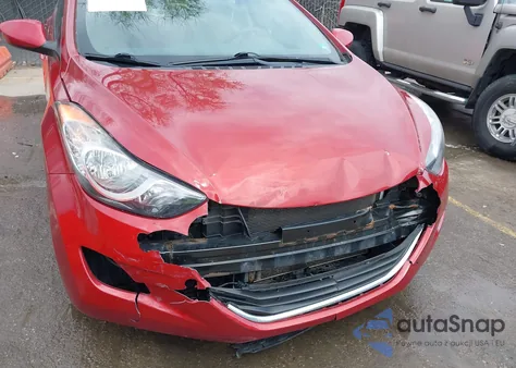 2012 Hyundai Elantra Gls (Ulsan Plant) z USA, uszkodzony, nr VIN KMHDH4AE7CU429284